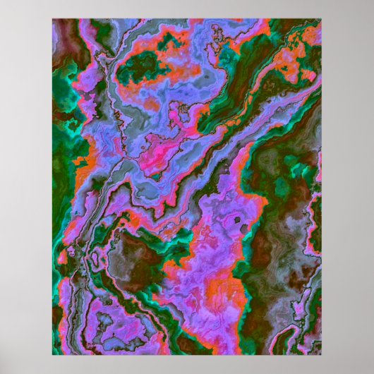 Poster en marbre aigre (Devant)