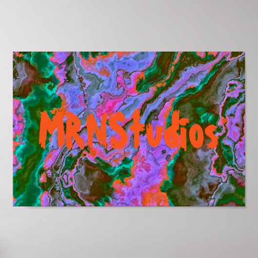 Poster en marbre aigre (Devant)