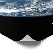 Poster en marbre bleu West (Coin)