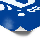 Poster En mars nous portons la conscience du cancer du cô (Coin)