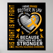 Poster En Mars Nous Portons Orange Frère En Droit Multipl (Devant)