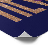 Poster en masque Damask New Orleans (Coin)