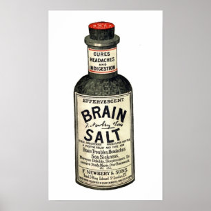 Poster en médecine vintage
