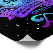 Poster En Mémoire Affectueuse De Mon Père Sensibilisation (Coin)