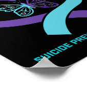 Poster En Mémoire Affectueuse Fils Prévention de la Prise (Coin)