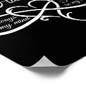 Poster En Mémoire Aimante Mari Esprit (Coin)