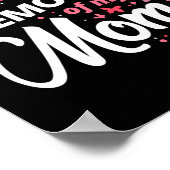 Poster En Mémoire Amoureuse De Ma Mère Sensibilisation Au (Coin)