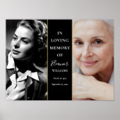 Poster En mémoire d'amour, puis et maintenant 2 Photo Mem (Devant)