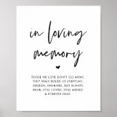 Poster En Mémoire d'amour, Table commémorative Mariage (Devant)
