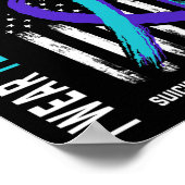 Poster En Mémoire De Ma Nièce Prévention Du Suicide (Coin)