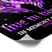 Poster En Mémoire De Mon Grand-Mère L'Ange De Sensibilisa (Coin)