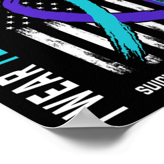 Poster En Mémoire Frère Prévention Suicide (Coin)