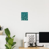 Poster en mousse de l'océan turquoise (Bureau à domicile)