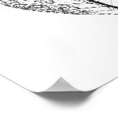 Poster en noir et blanc (Coin)