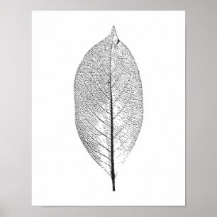 Poster en noir et blanc