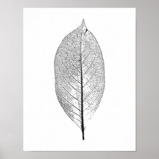 Poster en noir et blanc (Devant)
