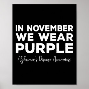 Poster En novembre, nous portons la maladie d'Heimerheime