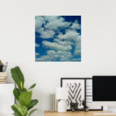 Poster en nuage (Bureau à domicile)