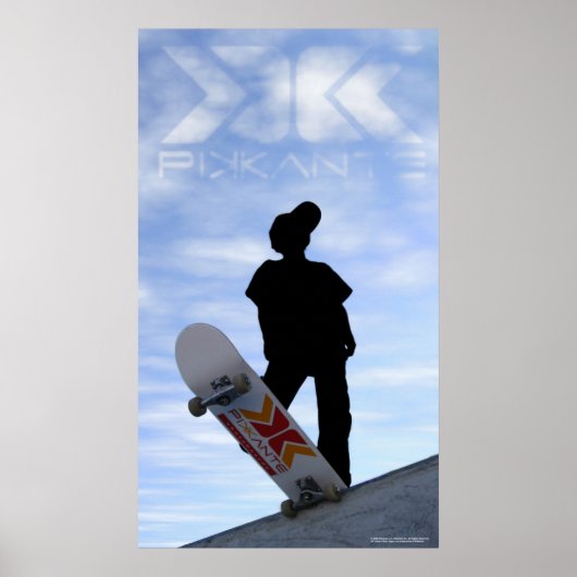 Poster en nuage PIKKANTE™ (Devant)