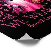 Poster En Octobre Nous Portons Le Ghost Ghost Witch Cance (Coin)