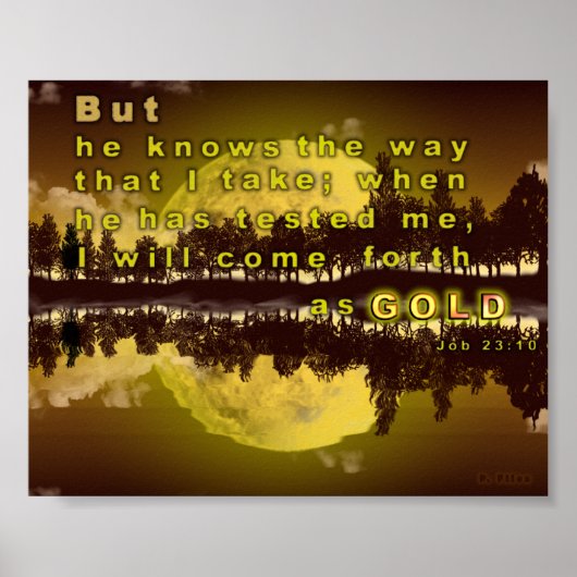 Poster En Or (Devant)