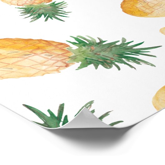Poster en papier peint 'iykyk' ananas (Coin)