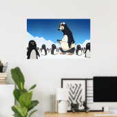 Poster en pingouin polaire (Bureau à domicile)