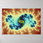 Poster En Playcast - Art Fractal (Devant)