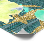 Poster en pleine floraison (Coin)