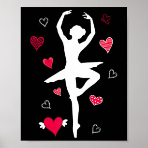 Poster En Pointe Ballet Danser Ballerina Girls Femmes Hea