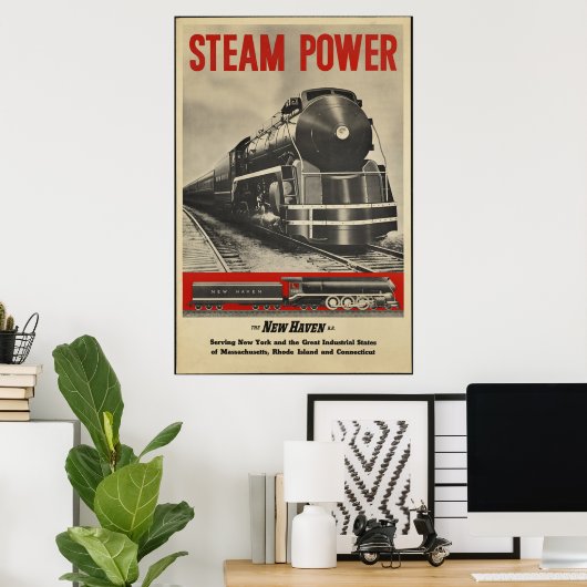 Poster en Prints voor het terugtrekken van stuurwa (Thuiskantoor)