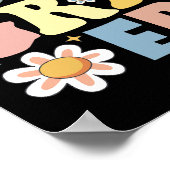 Poster En Quatrième Année, Je Reviens À L'École (Coin)