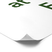 Poster En Raison D'Une Pression D'Air Réduite - Fait Alim (Coin)
