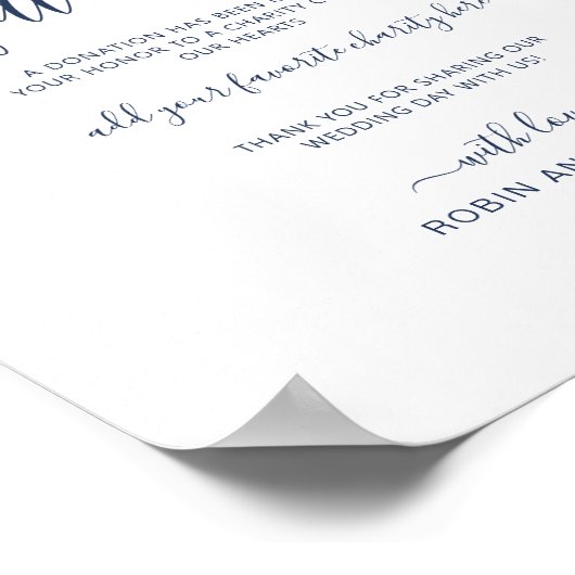 Poster En remplacement de Faveurs Berry, Bleu et Bourgogn (Coin)