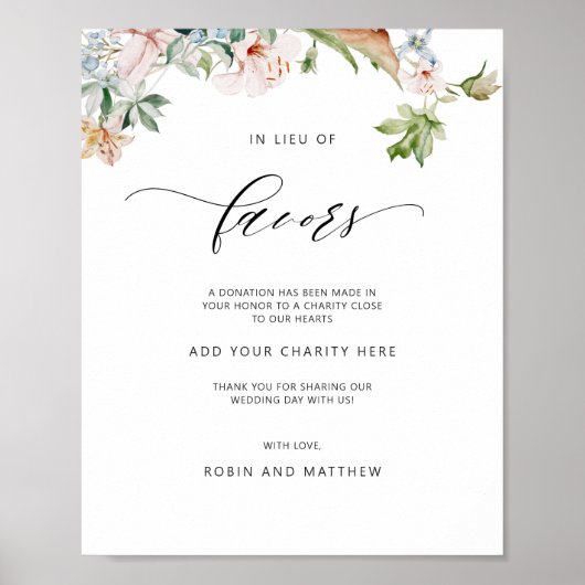 Poster En remplacement des faveurs, signe Mariage des fle (Devant)