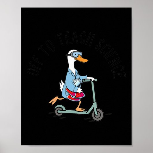 Poster En route pour enseigner au professeur de sciences (Devant)
