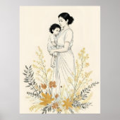 Poster En sécurité dans son étreinte (Devant)