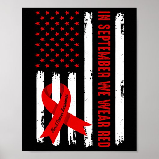 Poster En septembre, nous portons le rouge pour les lauré (Devant)