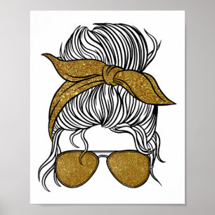 Poster En Septembre Nous Portons Un Enfantin Joyeux Chign