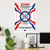 Poster En solidarité avec les chrétiens chaldéens (Bureau à domicile)