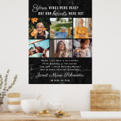 Poster En Souvenir Affectueux | 6 Collage Photo Funéraill (Cuisine)