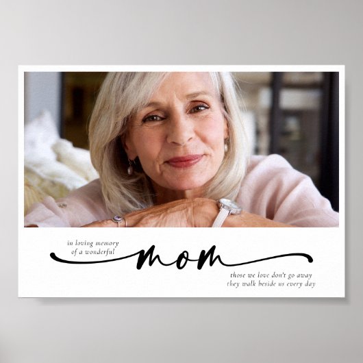 Poster En souvenir affectueux d'une maman merveilleuse Ho (Devant)