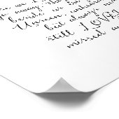 Poster En souvenir affectueux mémorial, funérailles, Noir (Coin)