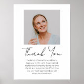 Poster En Souvenir Affectueux | Mémorial Photo (Devant)