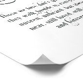 Poster En souvenir affectueux Panneau de table commémorat (Coin)