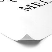 Poster En Souvenir Affectueux Photo Funéraire Personnalis (Coin)