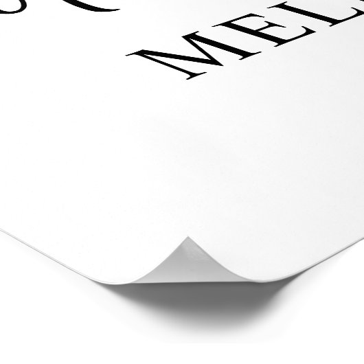 Poster En Souvenir Affectueux Photo Funéraire Personnalis (Coin)