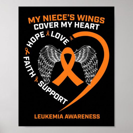 Poster En souvenir de ma nièce Mémoire affectueuse Leucém (Devant)
