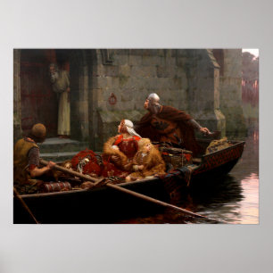 Poster En temps de danger, c. 1897 par Edmund Leighton