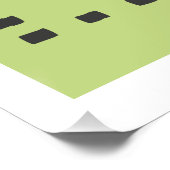 poster en-tête avec points (Coin)